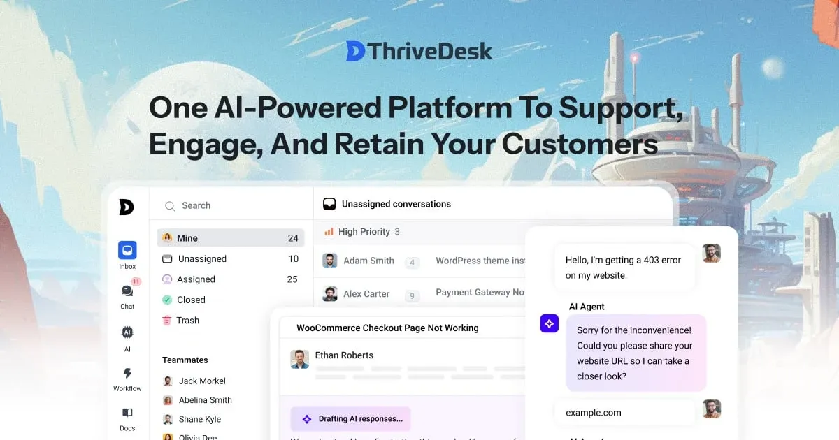 ThriveDesk preview